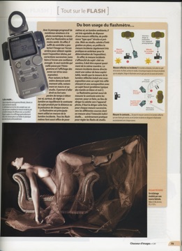 publication inside french magazine chasseur d'image