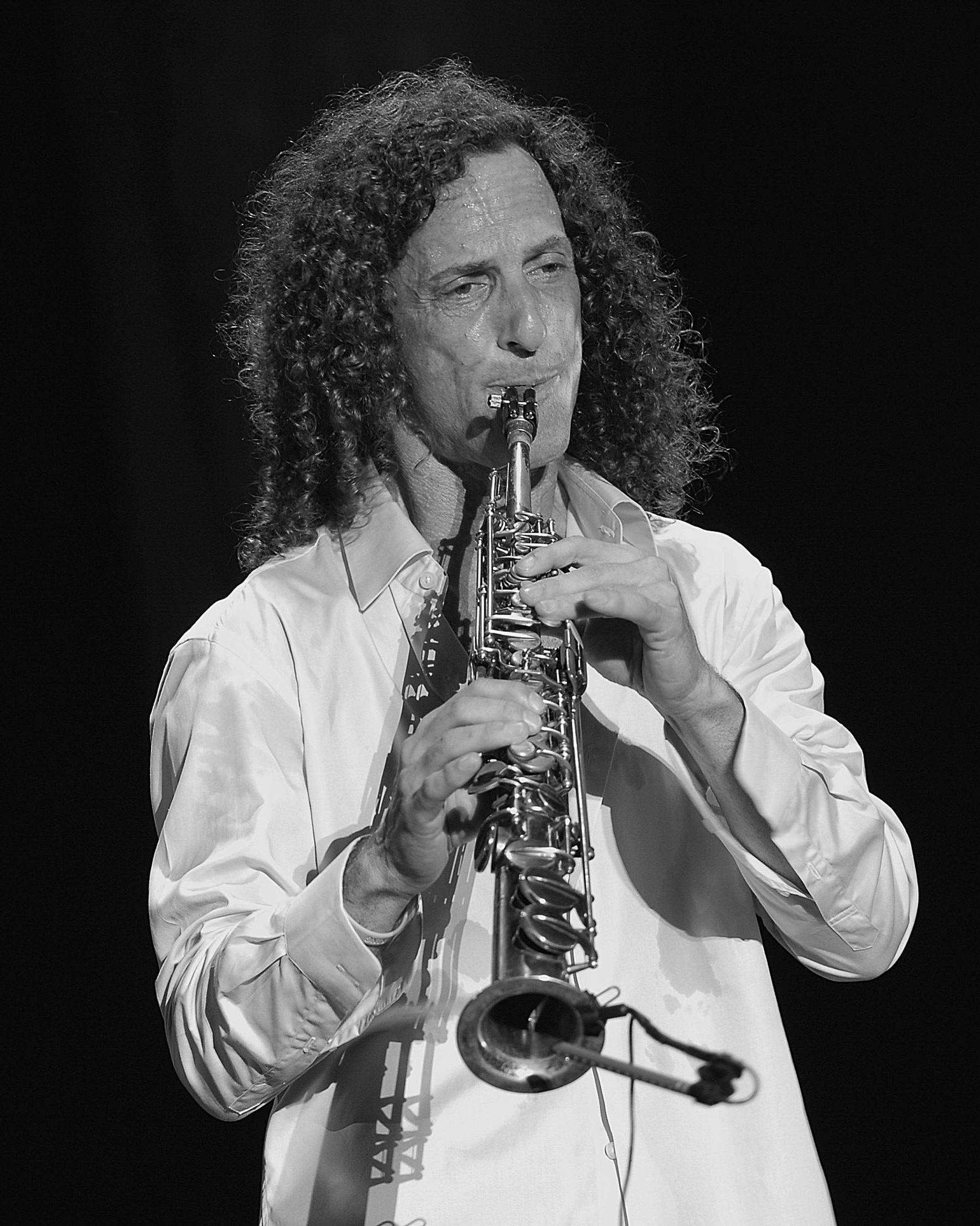Kenny G during jazz festival