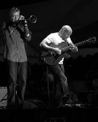  Chris Botty orchestra during Jazz festival 