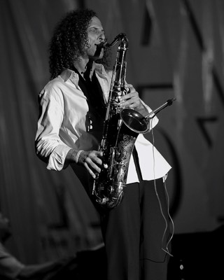  Kenny G during jazz festival 
