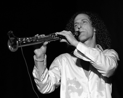  Kenny G during jazz festival 