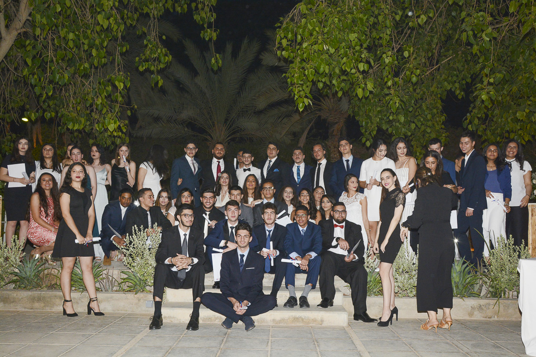  Students receiving their diploma in French ambassy in Saudi Arabia 
