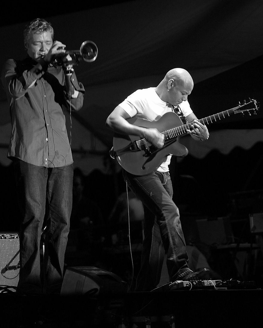  Chris Botty orchestra during Jazz festival 