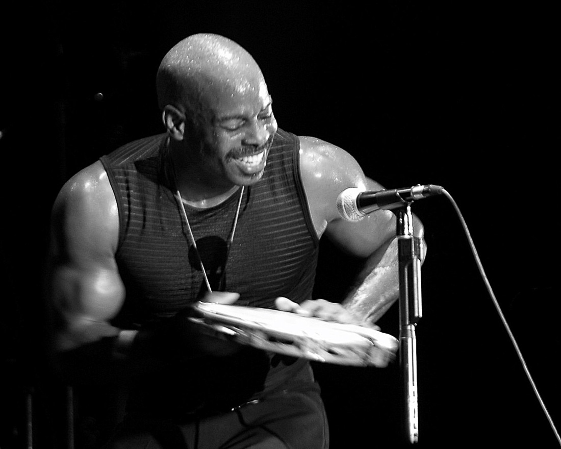  Ron Powell during jazz festival 