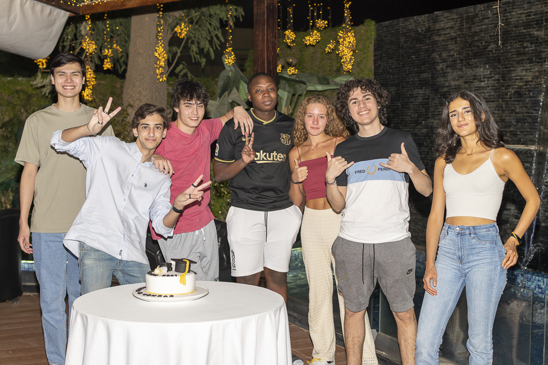  Friend party after receiving diploma 