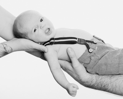  kid newborn in studio 