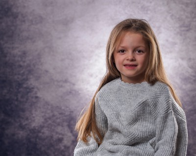  little girl kids portrait in studio  
