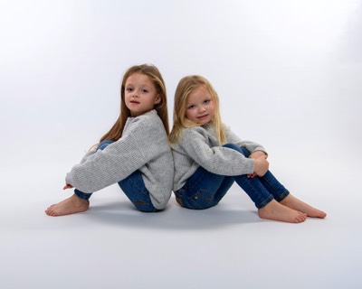  little girl kids portrait in studio  