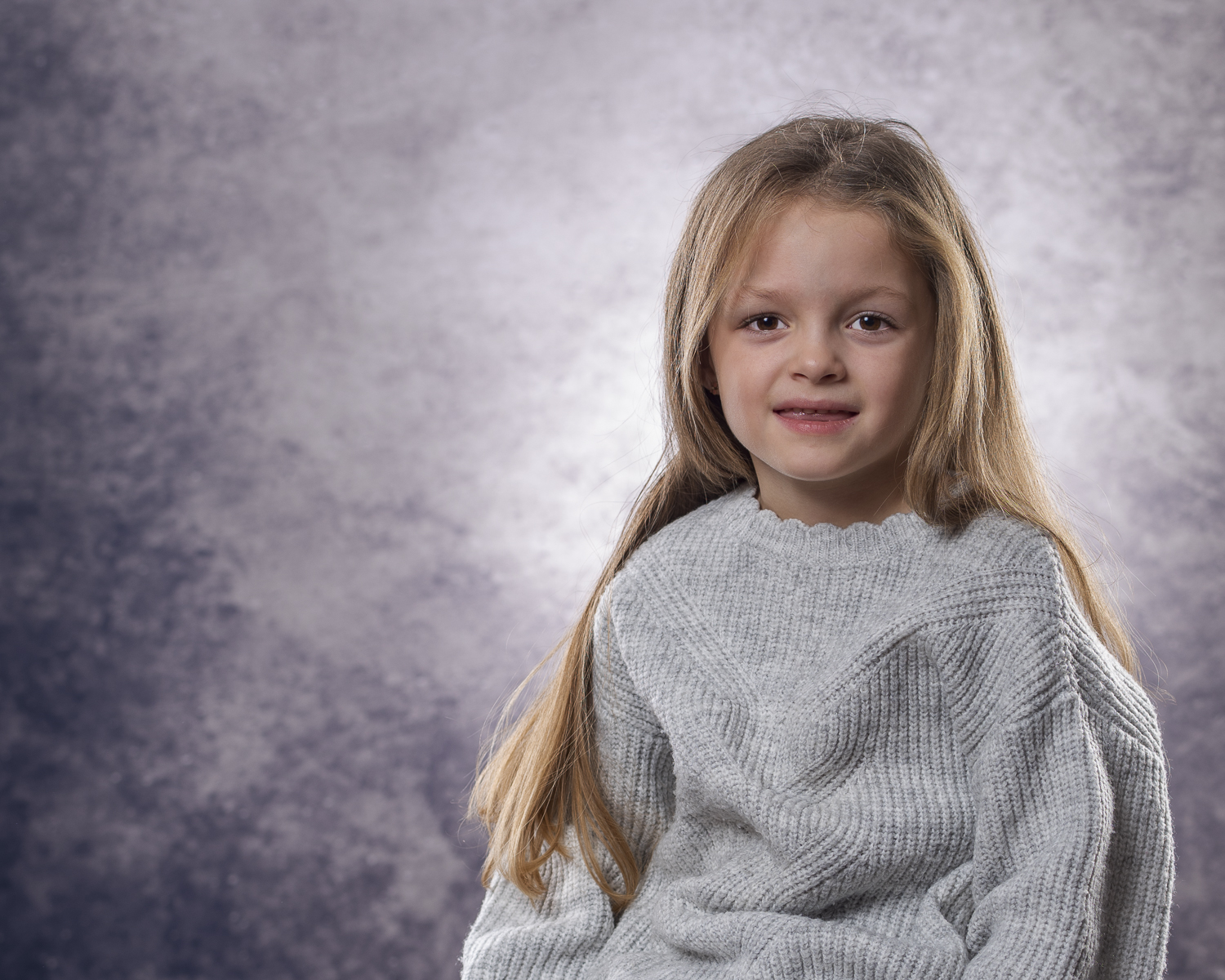  little girl kids portrait in studio  