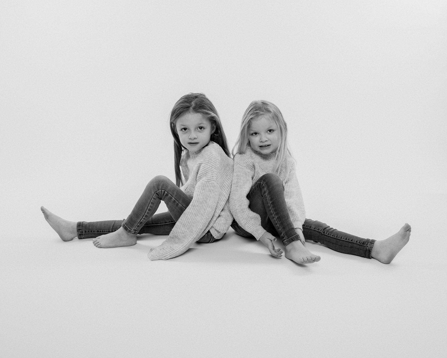  little girl kids portrait in studio  