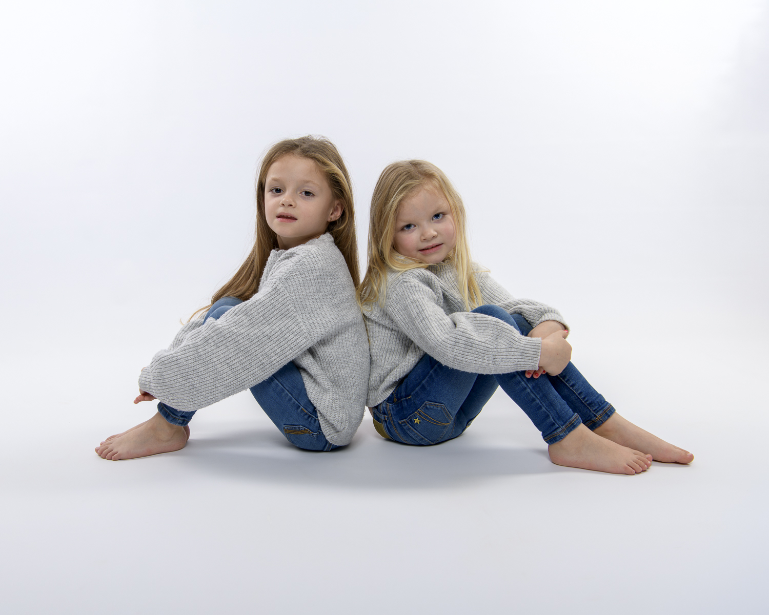  little girl kids portrait in studio  